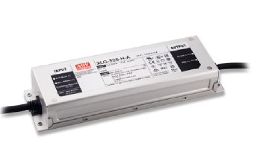 Источник питания AC-DC, 312Вт, вход 100…305В AC, 47…63Гц/142…431В DC, выход 48В/6500мА, рег. вых 43.2…52.8В, изоляция 3750В AC, в корпусе 246х77х39.5мм, -40…+90°С, димминг 3 в 1