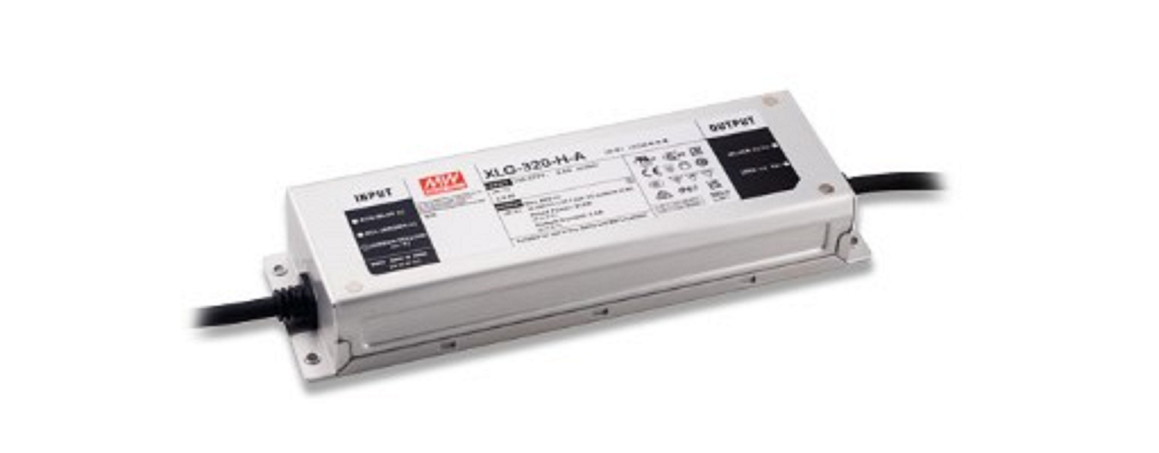 Источник питания AC-DC, 315Вт, стабилизатор тока, IP67, вход 100…305В AC, 47…63Гц, ККМ, выход 1400(500…1400)мА/150…300В, изоляция 3750В AC, в кожухе 246х77х39.5мм, -40…+85°С (корпус), встр. потенциометр, димминг 3 в 1