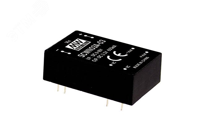 Изображение товара Понижающий преобразователь DC-DC 3Вт 9-18В на 5В 600мА с изоляцией 3000В