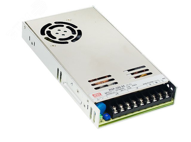 Изображение товара Блок питания AC-DC 320Вт RSP-320-24, низкопрофильный с защитами