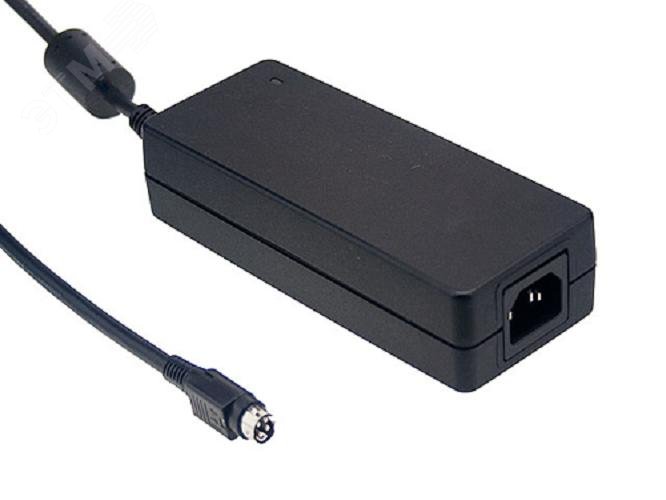 Изображение товара Адаптер Mean Well GST120A24-R7B 24В 5А, 120Вт, IEC-C14