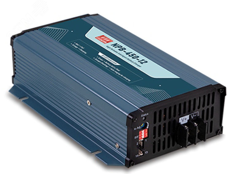 Изображение товара Зарядное устройство NPB-450-24 453.6 Вт с регулируемым выходом и управлением CANBus