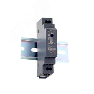 Изображение товара Преобразователь DC-DC, 15Вт, вход 18-75 В DC, выход 15В,1А, в кожухе на DIN-рейку (шт)