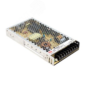 Изображение товара Блок питания AC-DC, 173Вт, вход 115,230В AC (переключатель), 47...63Гц, выход 12В,17A, рег. вых ±10%, изоляция 3750В AC, в кожухе (шт)