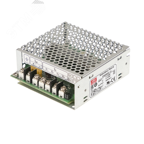 Изображение товара Модуль резервного питания, 2 входа 19…29В/40А, выход 24В/40А, в кожухе 97х99х36мм, -40...+80°С (шт)