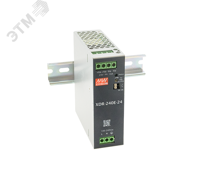 Изображение товара Источник питания AC-DC 240Вт XDR-240E-36 для промышленных систем