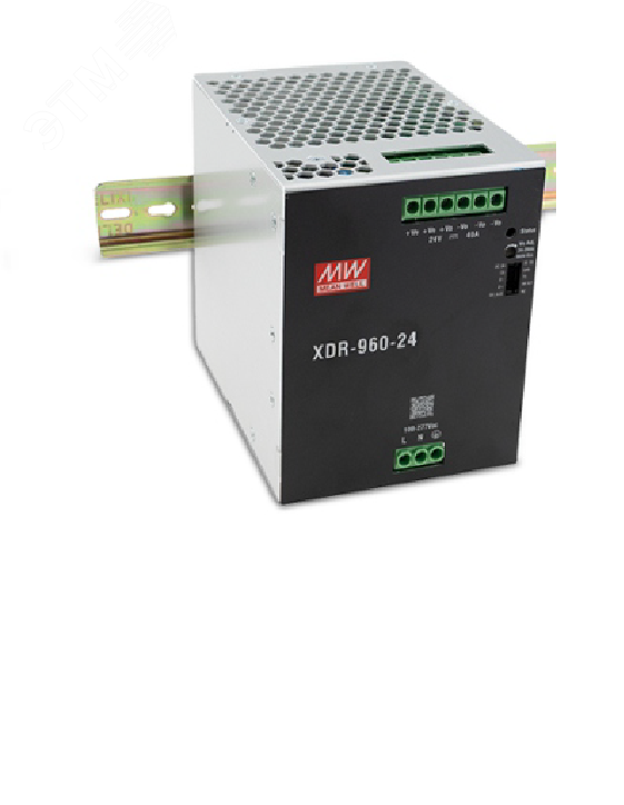 Изображение товара Источник питания AC-DC, 960Вт, ККМ, вх.85…305В AC, 47…63Гц/80...431В DC, вых.24В/40A, (пиковый 80А), рег. вых 24...29В, изол.3000В AC, в кожухе на DIN-рейку 96х125.2х132мм,-40…+85°С, SEMI47, DC-OK, OringFET, P link=>парал.работа 3+1, 5 лет гара (шт) Изображение товара Источник питания AC-DC, 960Вт, ККМ, вх.85…305В AC, 47…63Гц/80...431В DC, вых.24В/40A, (пиковый 80А), рег. вых 24...29В, изол.3000В AC, в кожухе на DIN-рейку 96х125.2х132мм,-40…+85°С, SEMI47, DC-OK, OringFET, P link=>парал.работа 3+1, 5 лет гара (шт)