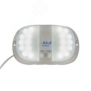 Светильник светодиодный ЖКХ 75-009-IP30-SENSOR 9Вт880 лм с оптико-акустическим датчиком 3 режима    работы Актей семейство  Хронос - фото 2