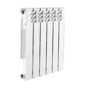 Радиатор алюминиевый секционный 500/78/4 боковое подключение Ogint