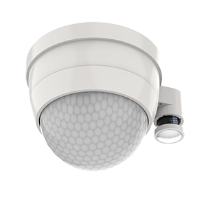 Датчик движения с сенсором освещенности, для накладного монтажа, IP54