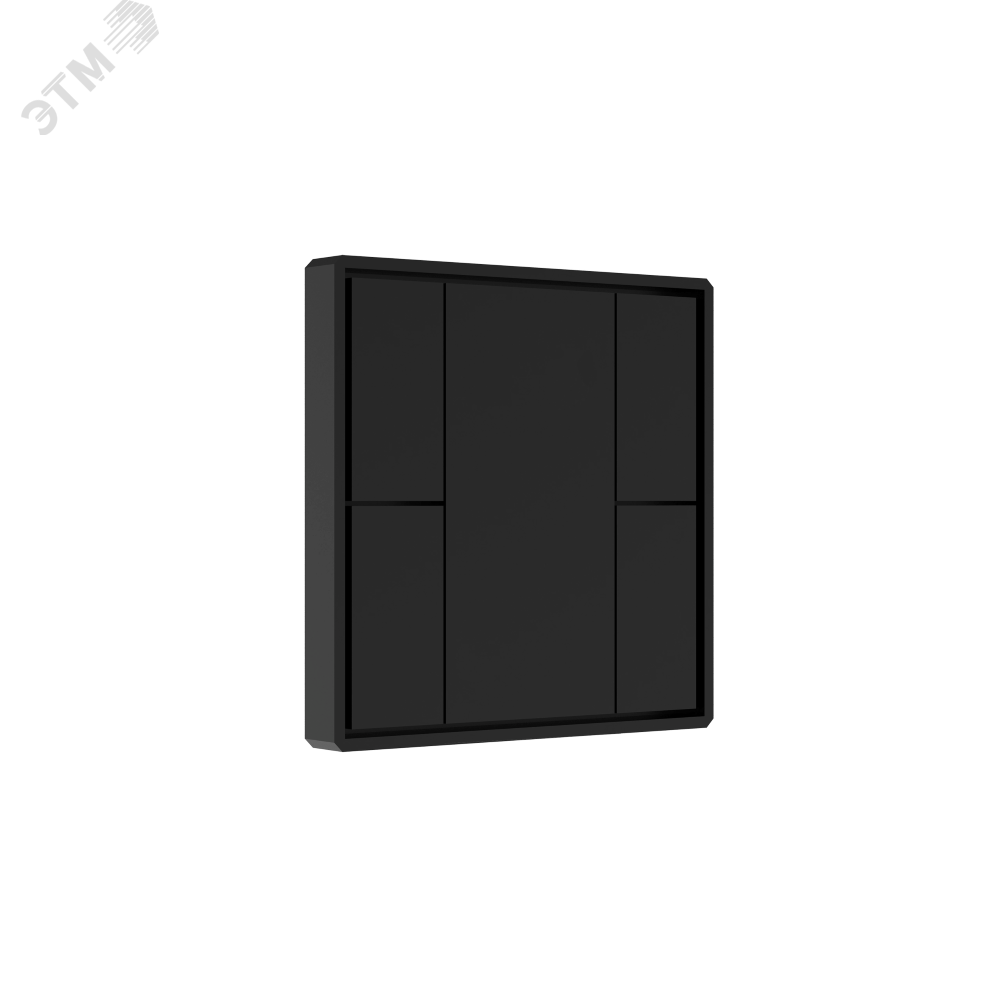 Изображение товара Панель кнопочная 4 клавиши пластик черный DALI AWADA