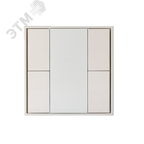 Изображение товара Панель кнопочная 4-х клавишная пластиковый корпус, белая (шт)