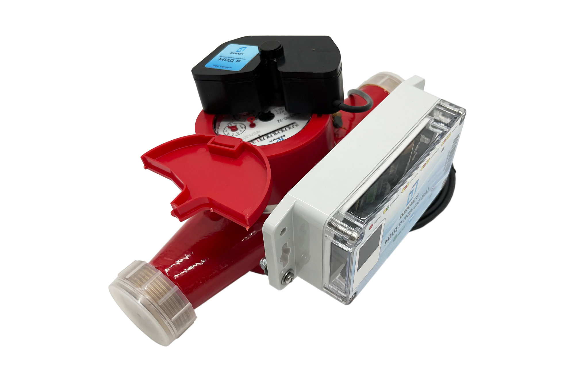 Общедомовой умный счетчик воды ВСКМ 90-32 МИД Р (NB-IoT ВА) чугун