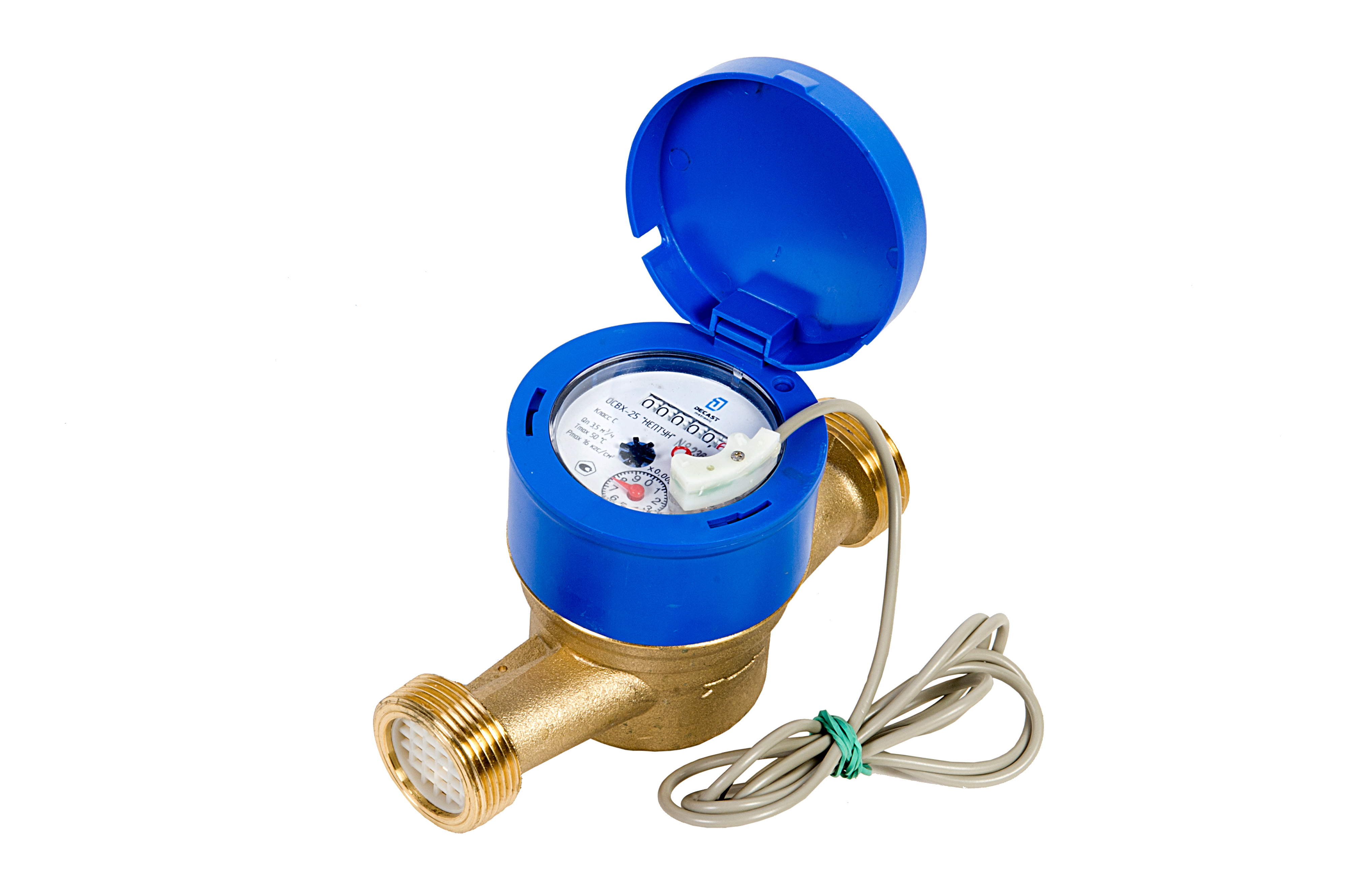 Счетчик воды ОСВХ-25 НЕПТУН Класс С с импульсным выходом(ДГ)