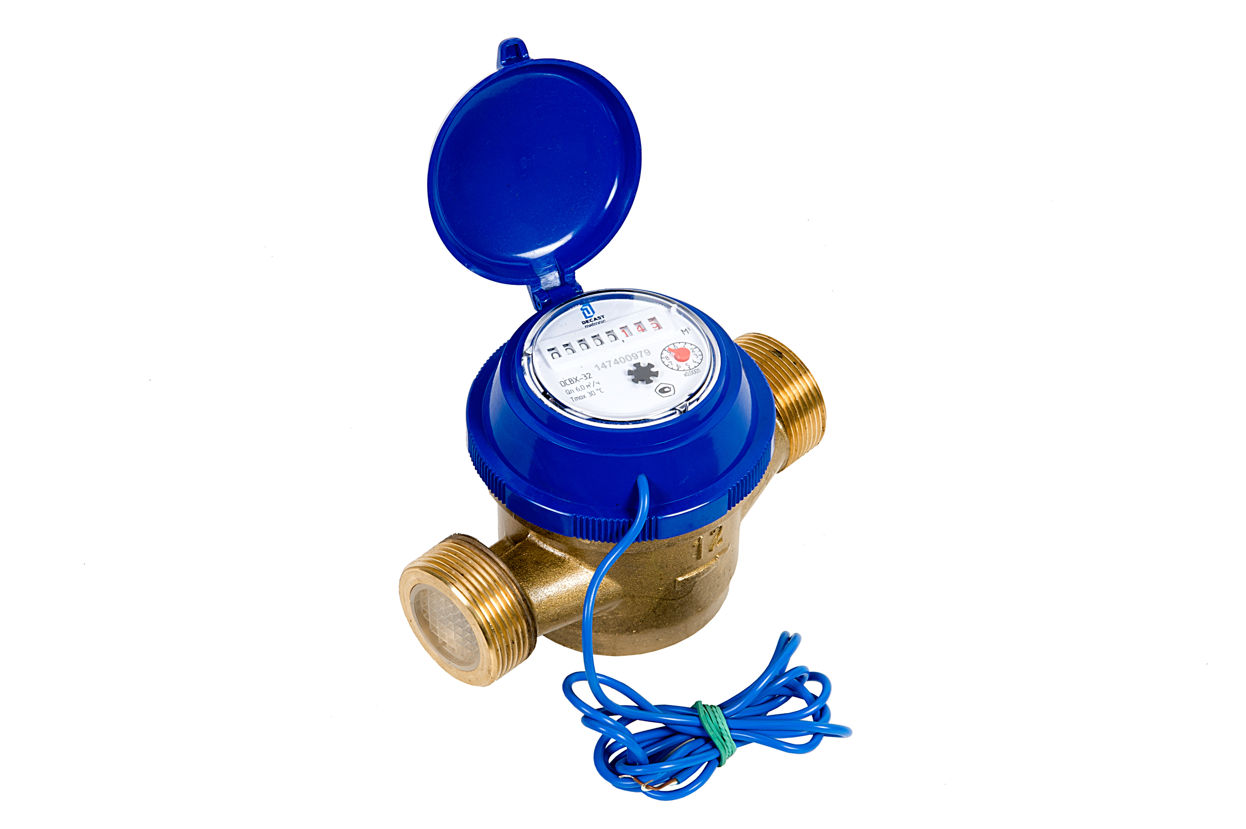 Счетчик воды одноструйный ОСВХ-32 с импульсным вы ходом(ДГ)