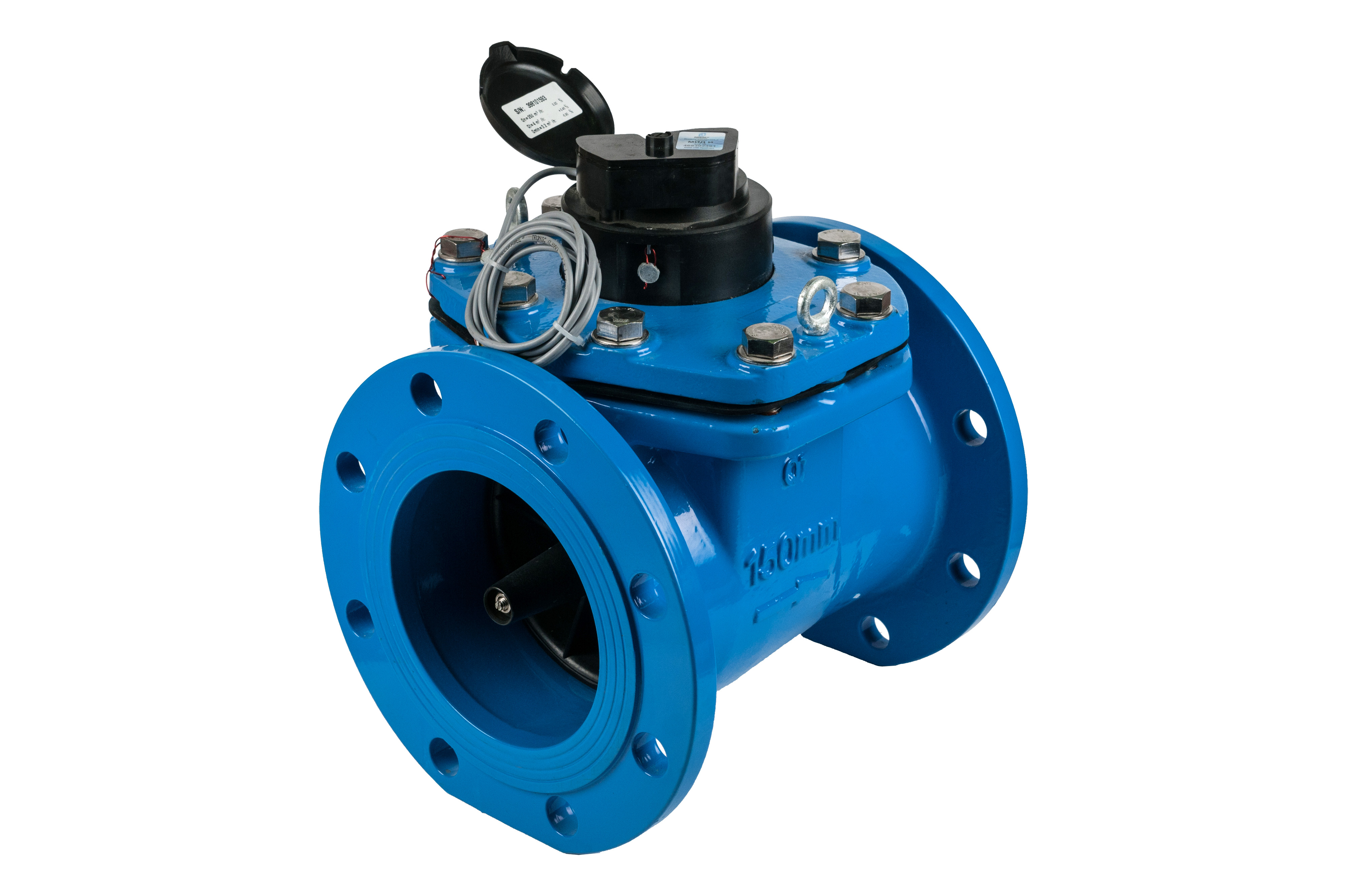 Счетчик воды турбинный СТВХ-150 с импульсным выходом типа открытый коллектор (МИД И) (IP68)