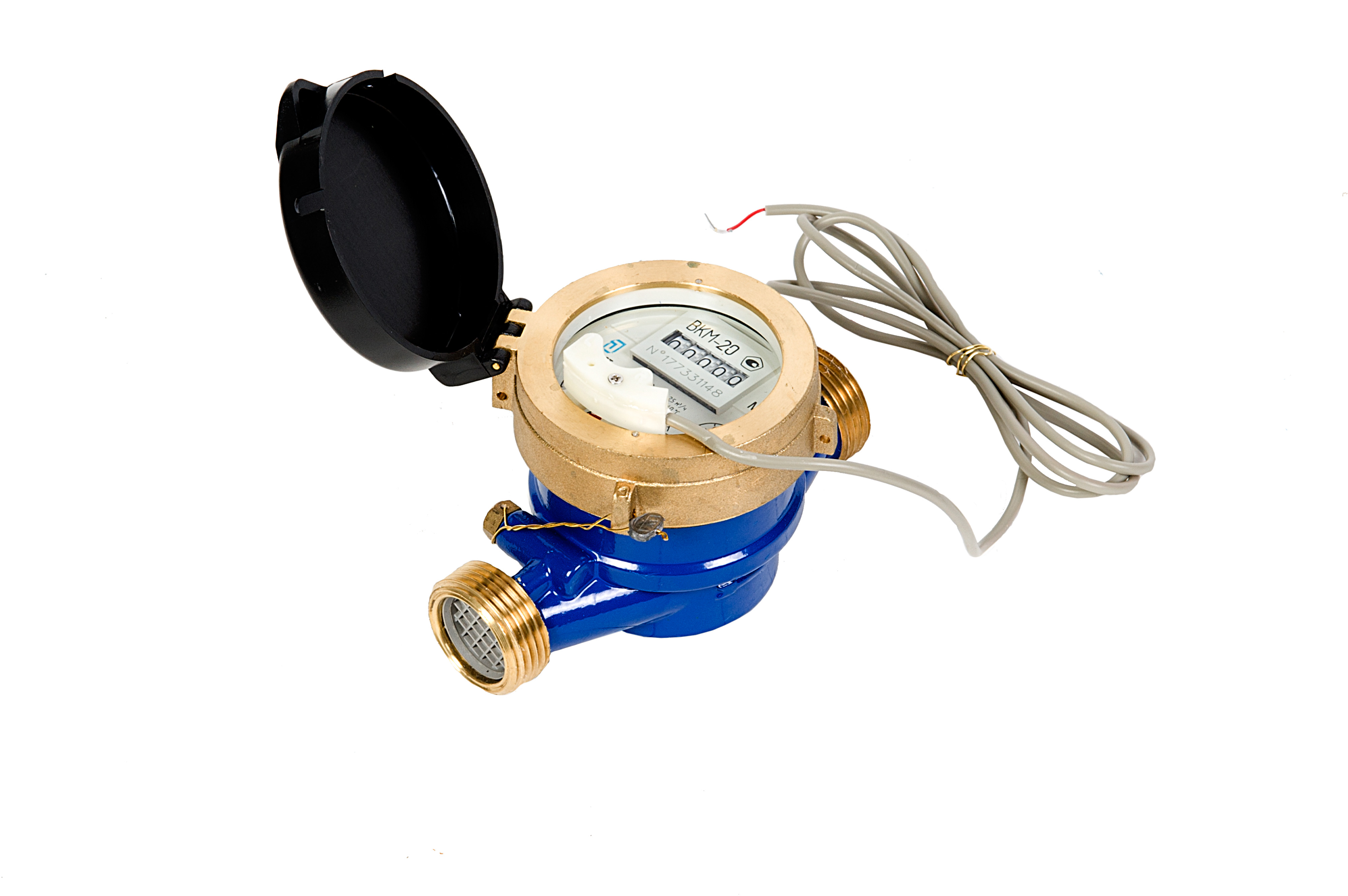 Счетчик воды мокроходный ВКМ-20 с импульсным выходом(ДГ)