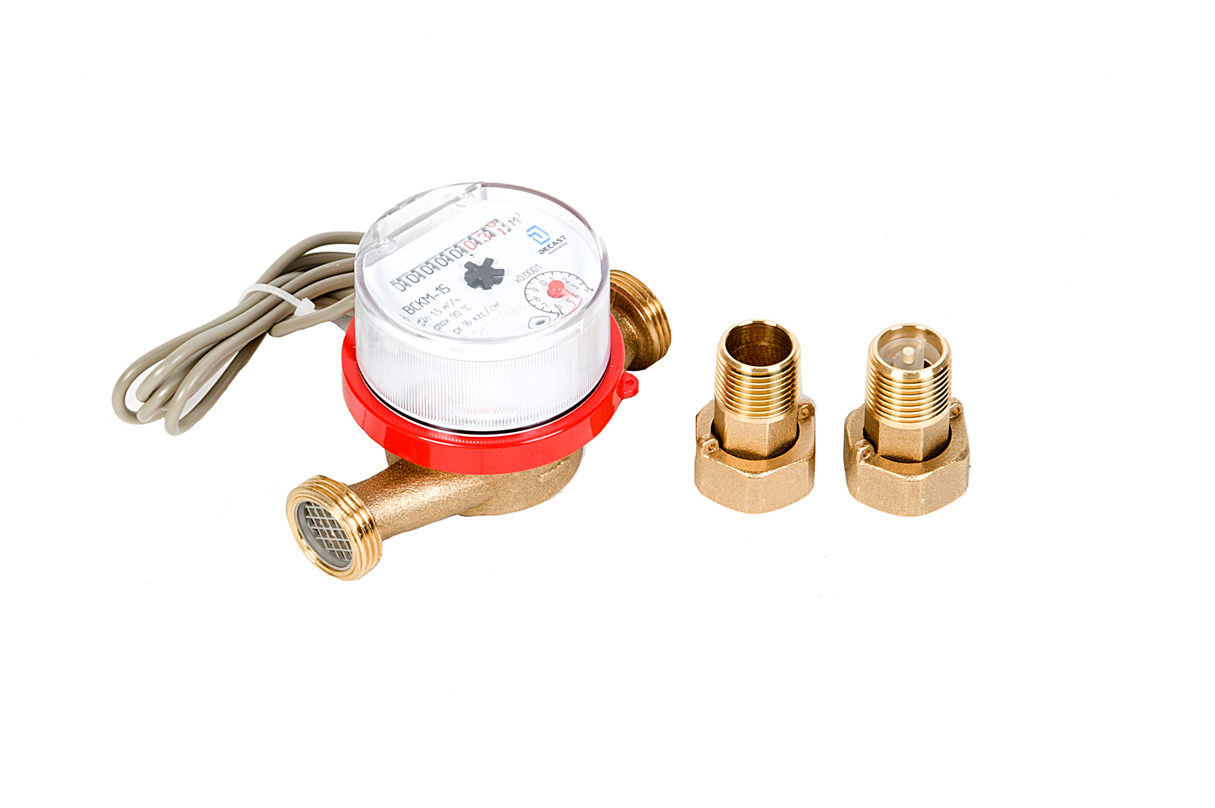 Счетчик воды ВСКМ-15 с импульсным выходом(ДГ), 110 мм, с кмч с ОК