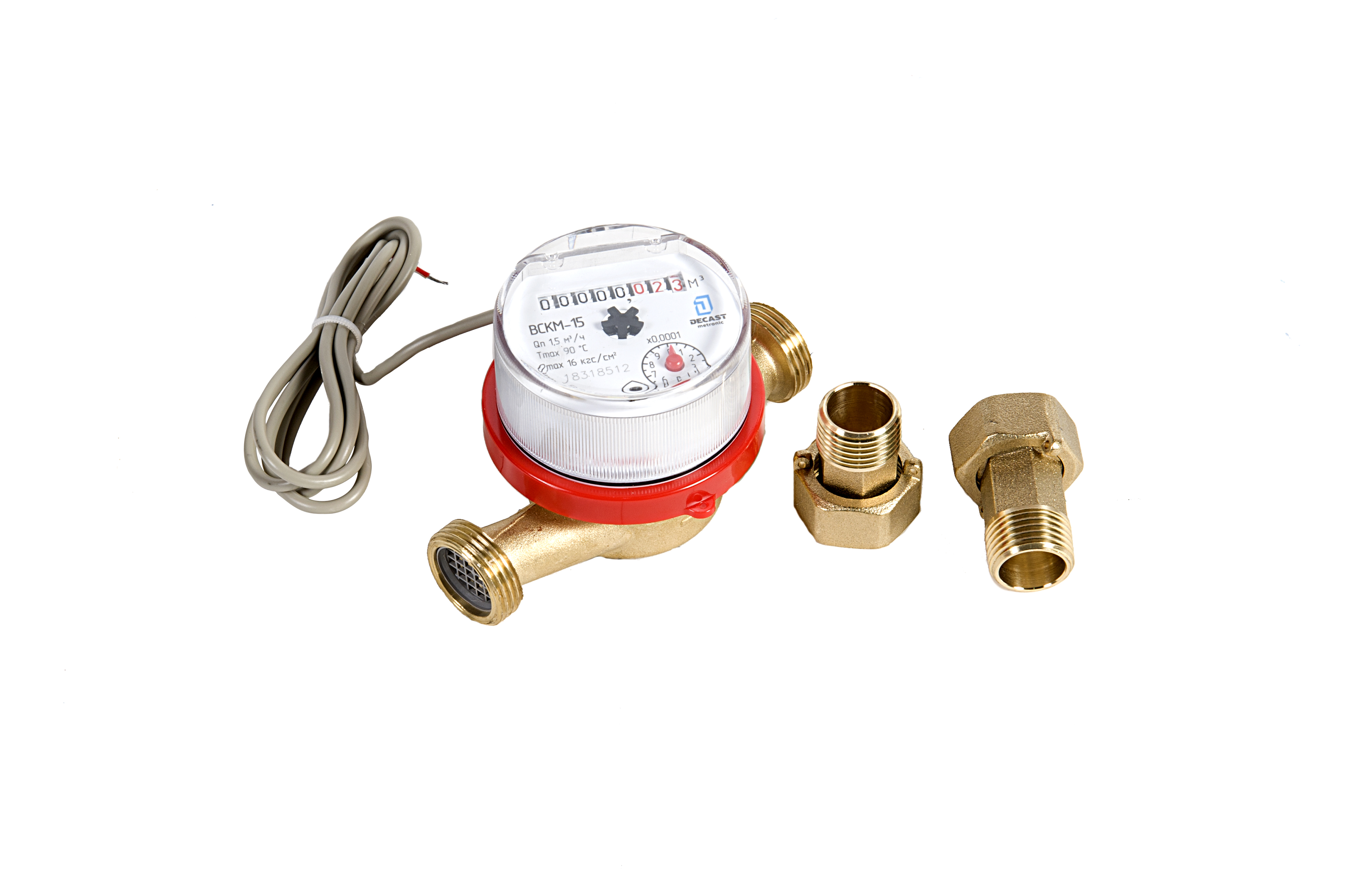 Счетчик воды ВСКМ-15 с импульсным выходом(ДГ), 110 мм