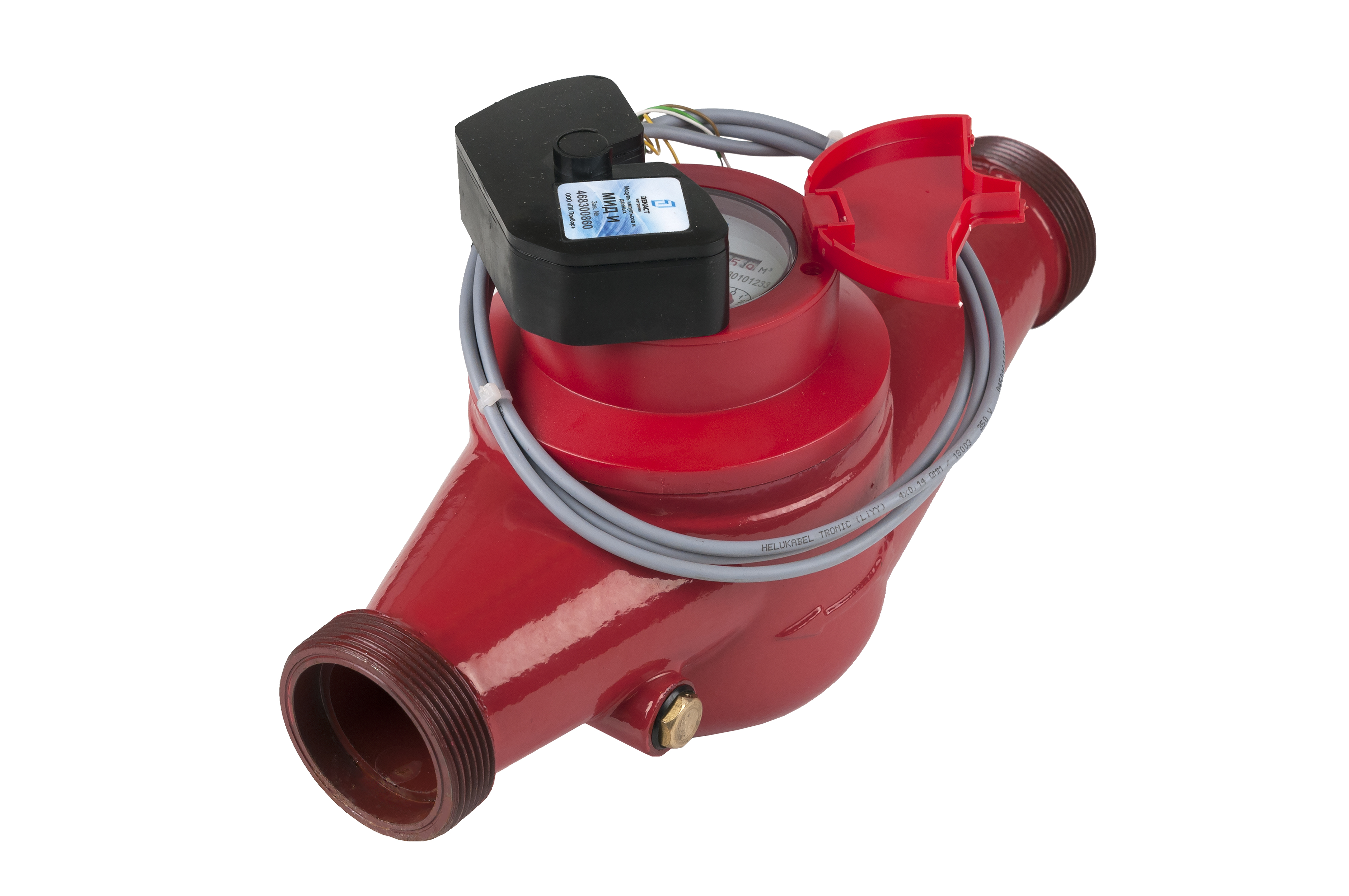 Счетчик воды многоструйный ВСКМ 90-40 с импульсным выходом типа открытый коллектор (МИД И)