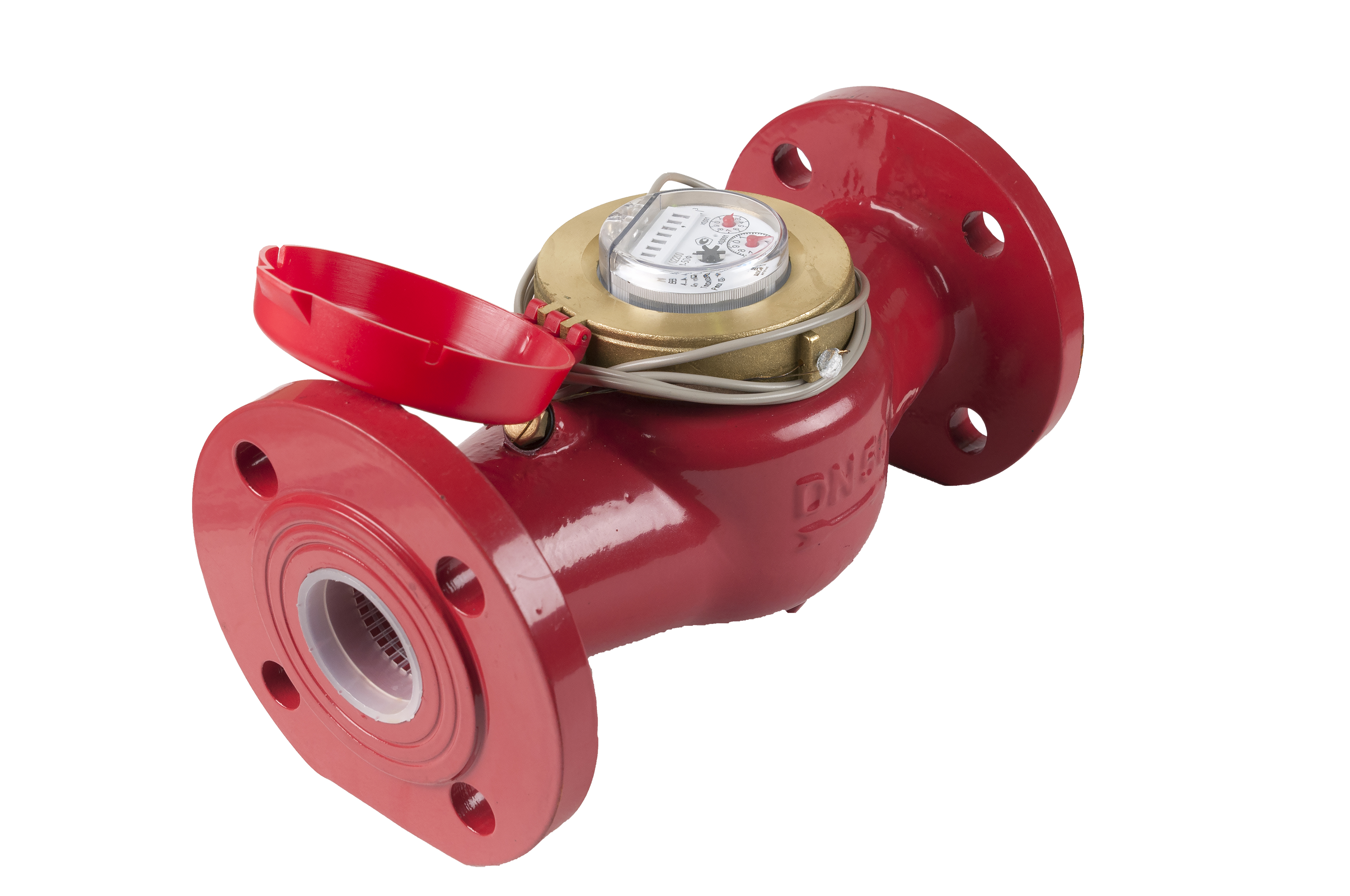 Счетчик воды многоструйный фланцевый ВСКМ 90-50 Ф с импульсным выходом(ДГ)