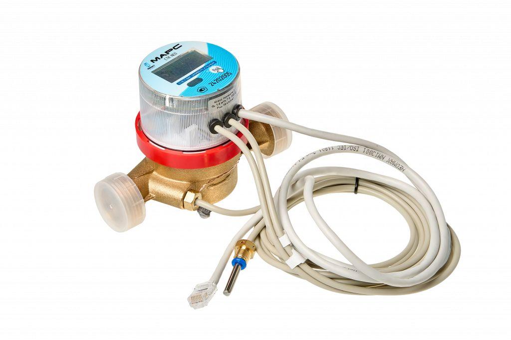 Теплосчетчик механический СТК МАРС NEO-20 О 2,5 RS + 4 имп. вх. (механический, для установки на обратный трубопровод, Ду 20, монтажная длина 130 мм, qp=2.5 м3/ч, Pмах=16 кгс/см2, tмах=105 °С, интерфейс RS-485, 4 импульсных входа, оптопорт, без комплекта м