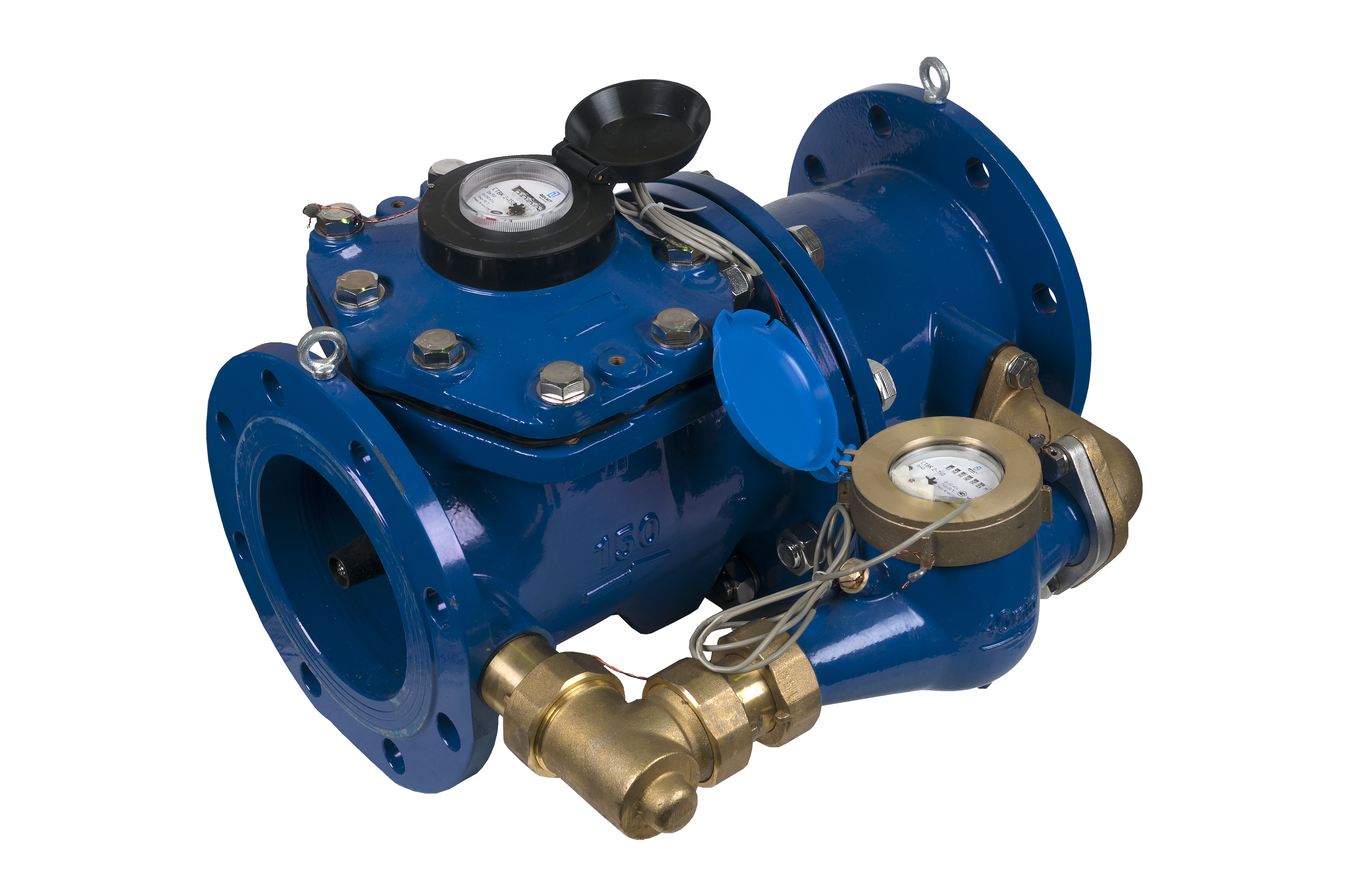 Счетчик холодной воды комбинированный СТВК 2 150/40 с импульсным выходом(ДГ)