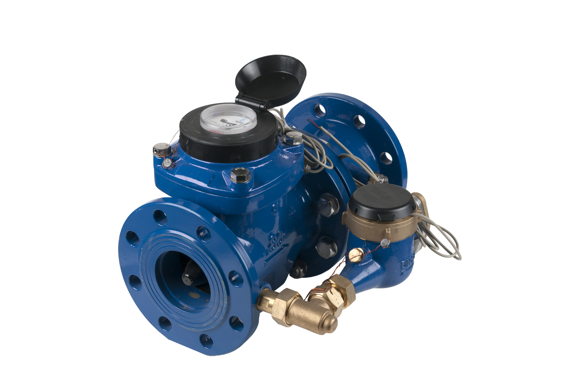 Счетчик холодной воды комбинированный СТВК 2 100/20 с импульсным выходом(ДГ) (100/10 л/имп)