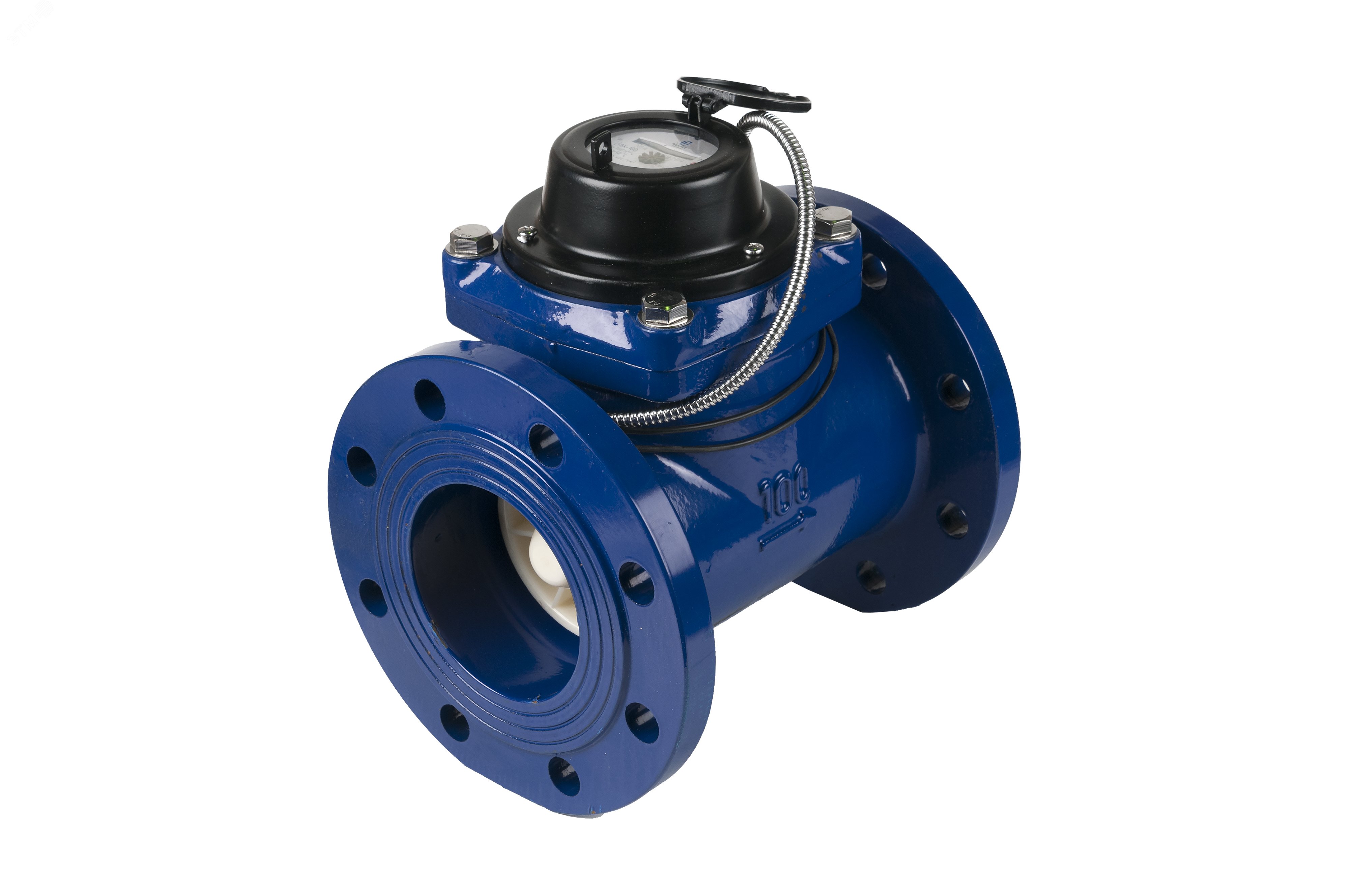 Изображение товара Счетчик воды турбинный СТВХ-100 импульсный для холодной воды Россия