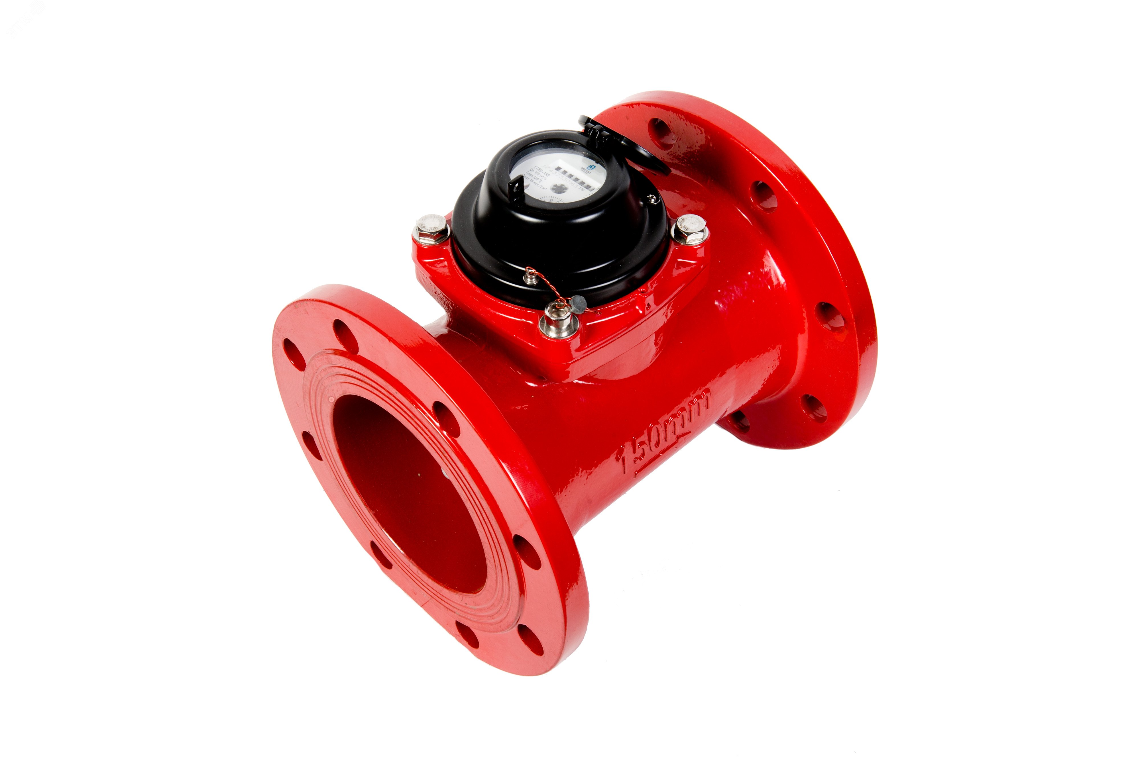 Изображение товара Счетчик воды турбинный СТВУ-150 для горячей и холодной воды