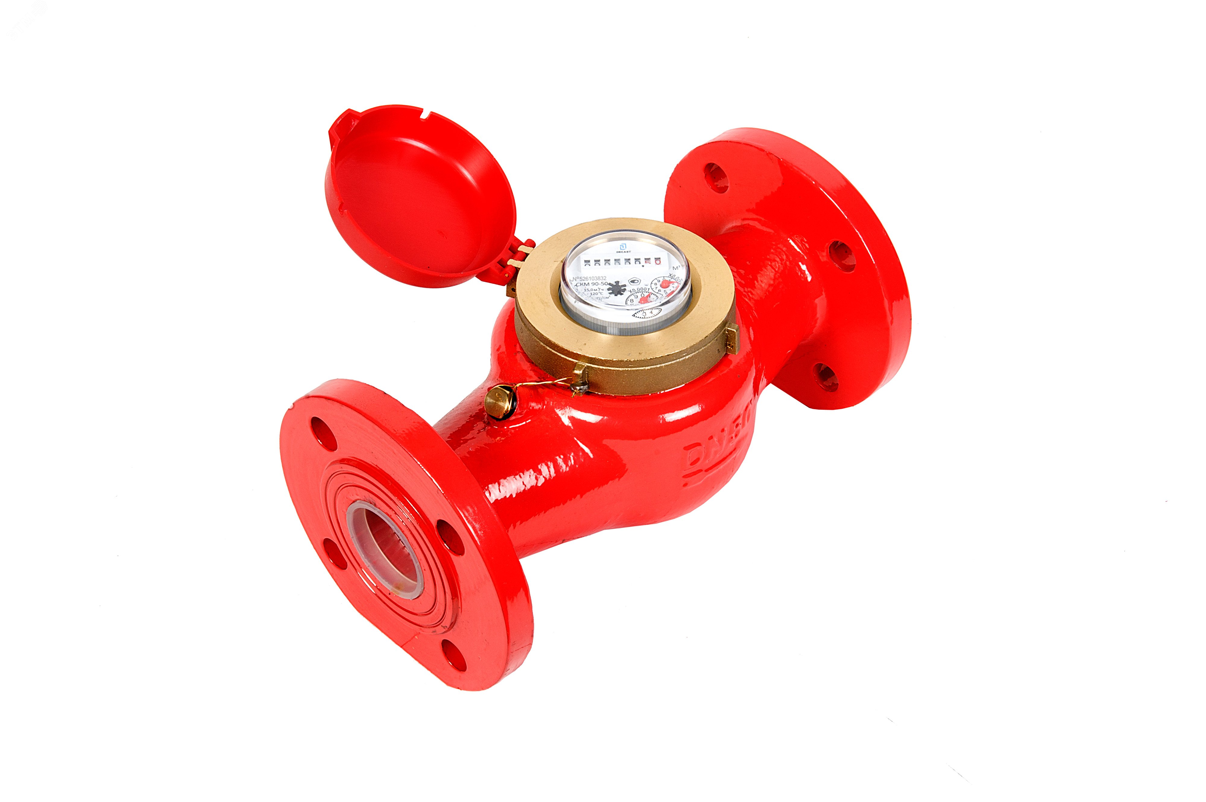 Изображение товара Многоструйный фланцевый счетчик воды ВСКМ 90-50 Ф для холодной и горячей воды