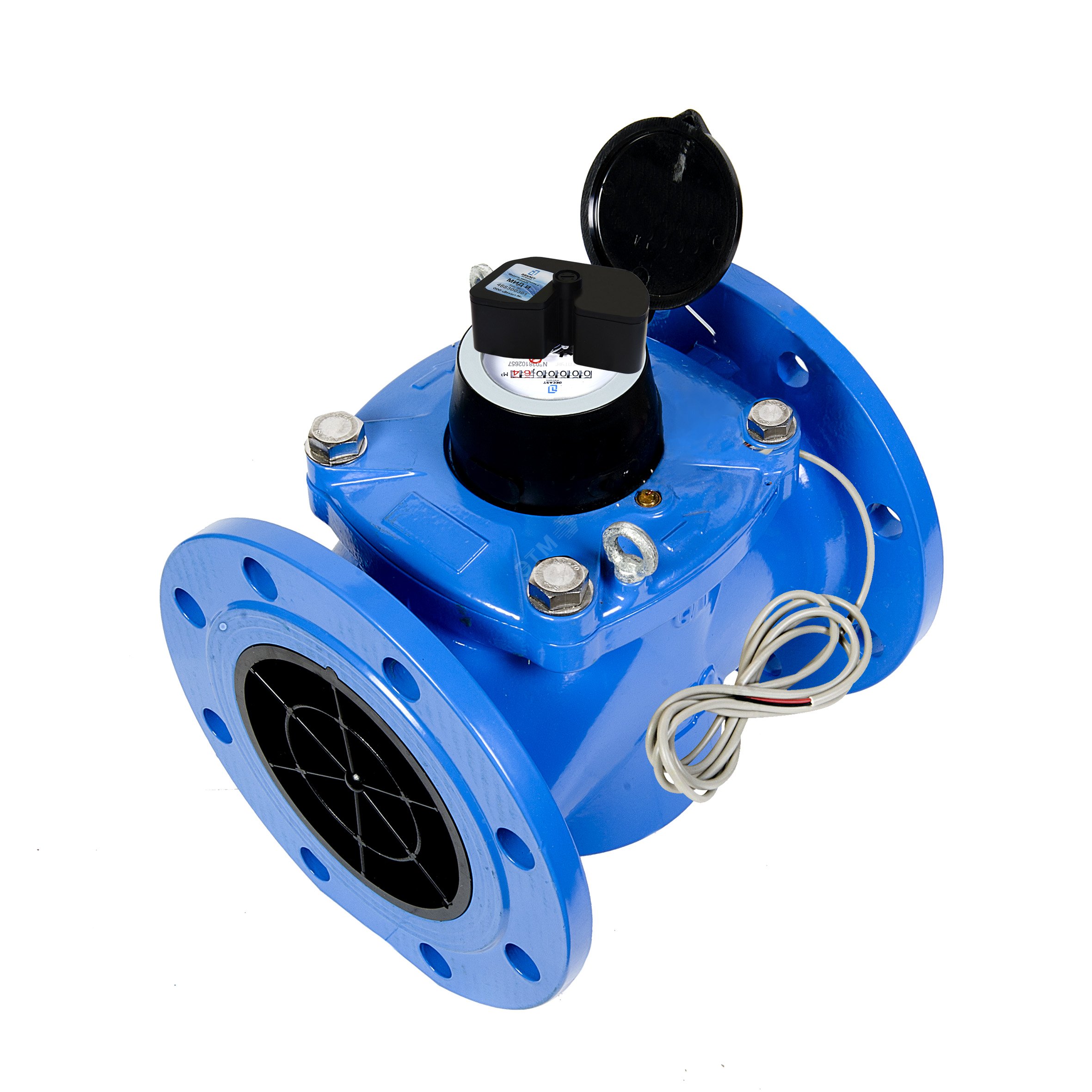 Счетчик воды турбинный СТВХ-150 СТРИМ Класс С с импульсным выходом типа открытый коллектор (МИД И) (IP68)