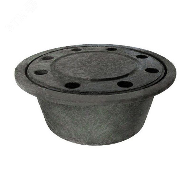 Изображение товара Трап чугунная канализация Дн50 вертикальный круглый для сточных вод