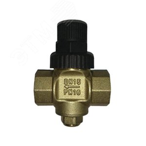 Изображение товара Регулятор давления латунный КРДВ Ду15 PN16, муфтовый, Р настр=2 под манометр (шт)