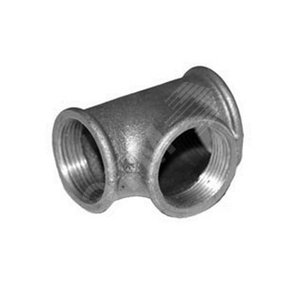 Изображение товара Тройник чугунный Ду20 оцинкованный (шт)