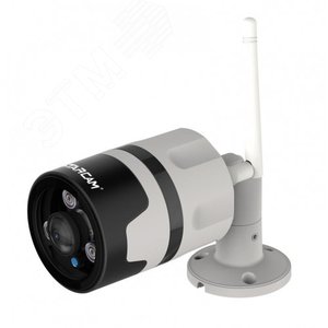 Видеокамера IP 2МП внешняя fisheye (рыбий глаз) с Wi-Fi и ИК-подсветкой до 10м (2.4mm)