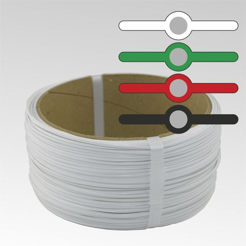 Твист-лента У 1.00/2.40 ПВХ - белый