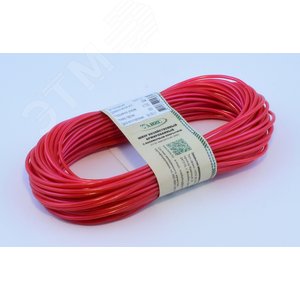 Шнур хозяйственный с полимерным покрытием ШХА-3.0 красный (20м)
