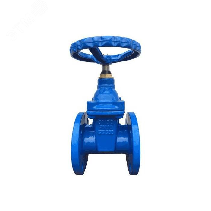 Задвижка чугунная с обрезиненным клином 30ч39р аналог МЗВ Ду 100 Ру16 ...