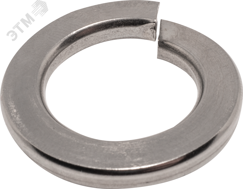 Изображение товара Шайба пружинная DIN 127 M12 ZN 6000 шт крепежная гроверная для узловых соединений