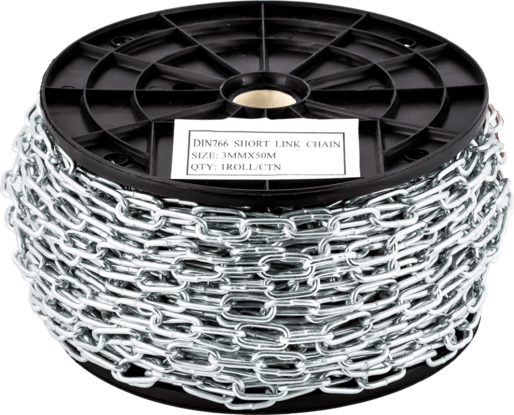DIN 766 цепь короткозвенная  8мм