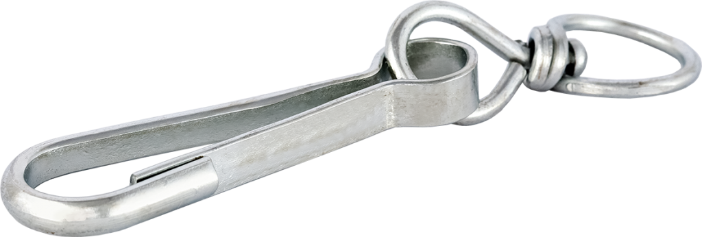 Карабин (Тип А) с вертлюгом 70мм