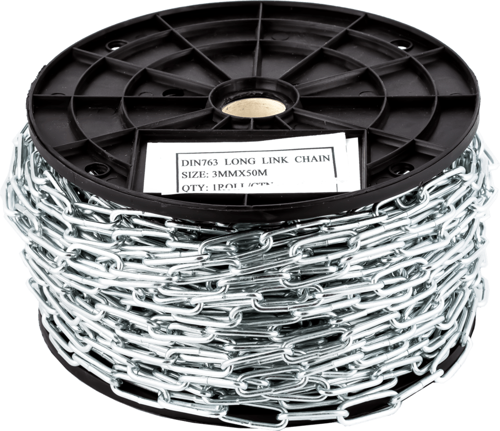 DIN 763 цепь длиннозвенная 12мм