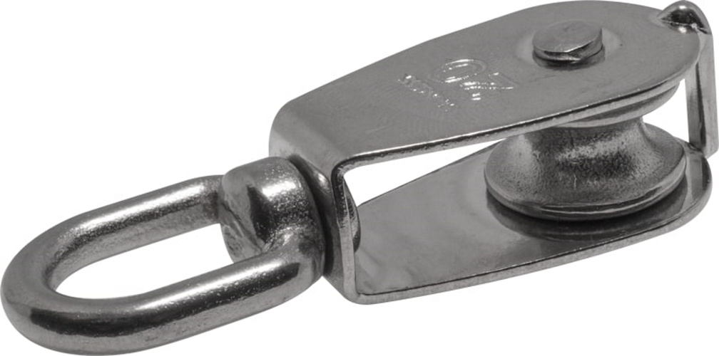 Блок одинарный (нержавейка) 15мм (трос 5мм) A4