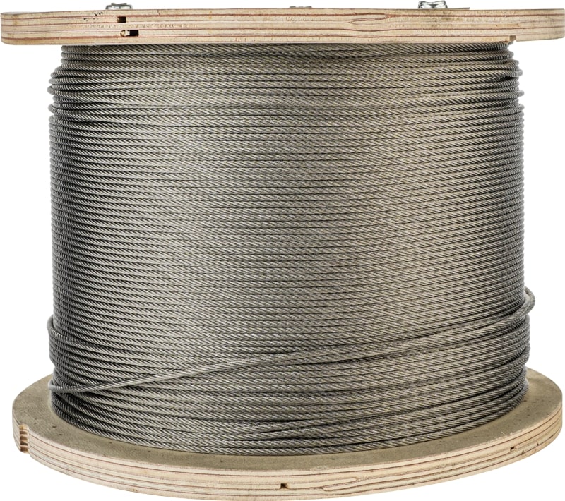 Трос нержавеющий  6,0мм 7x 7  A2