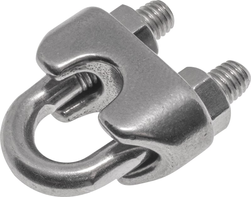 Зажим троса DIN 741  3мм A4