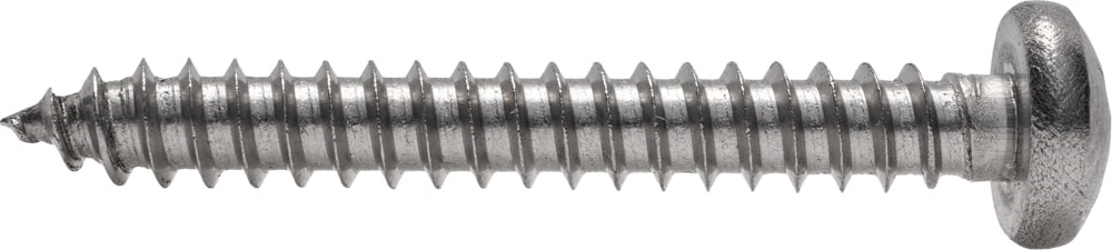 Саморез с полукруглой головкой DIN 7981  3,9x 16 A2