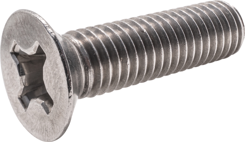 Винт с потайной головкой DIN 965 8X16 A2