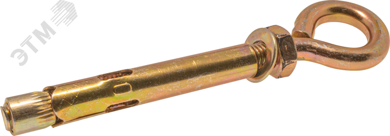 Изображение товара Болт анкерный с петлей 12х 70 (40шт) (упак)