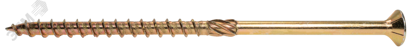 Изображение товара Саморез A-WS с потайной головкой 6x160 T30 ж.пасс.(100 шт) (упак)